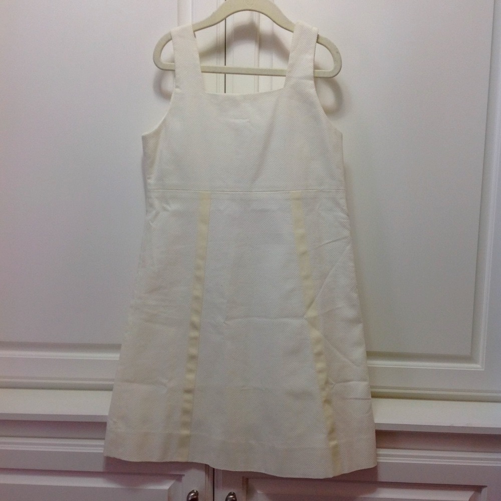 NWT Brooks Brothers Off White Dress